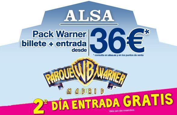 ALSA te lleva en autobús a Madrid y al Parque Warner - ALSA.es