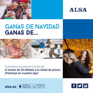 concurso navidad ALSA 2015