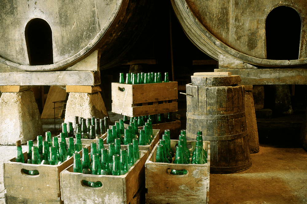 botellas de sidra natural